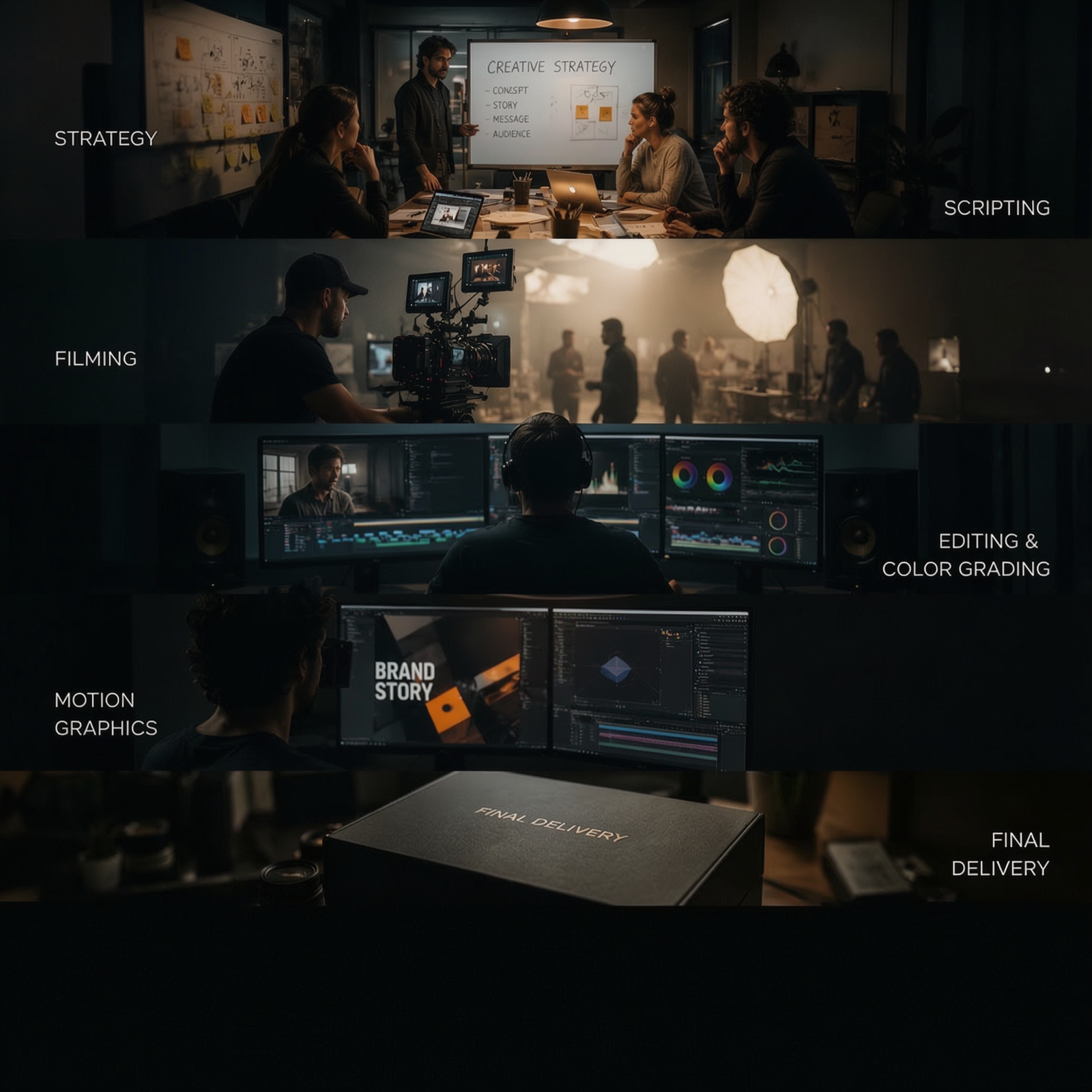End-to-End Production